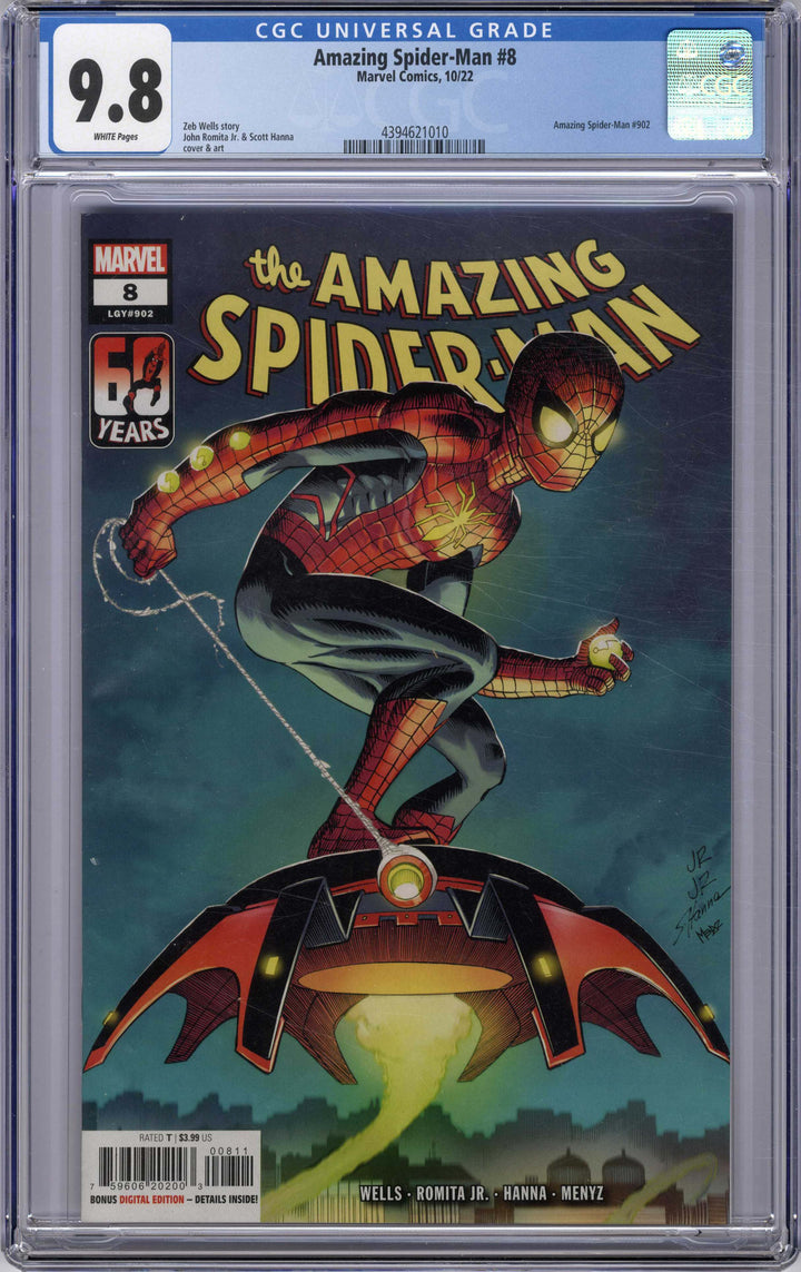 Amazing Spider-man (Marvel, 2022 series) #8 (902), 10/2022