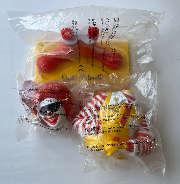 Australia, 2001/07, Happy Meal Set, Build a Ronald McDonald
