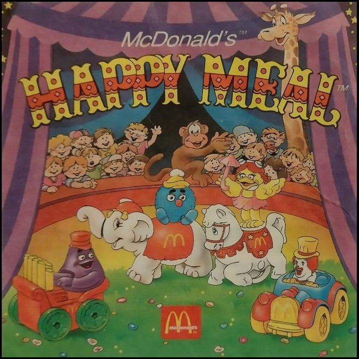 Germany, 1994/01, Happy Meal set, McCircus