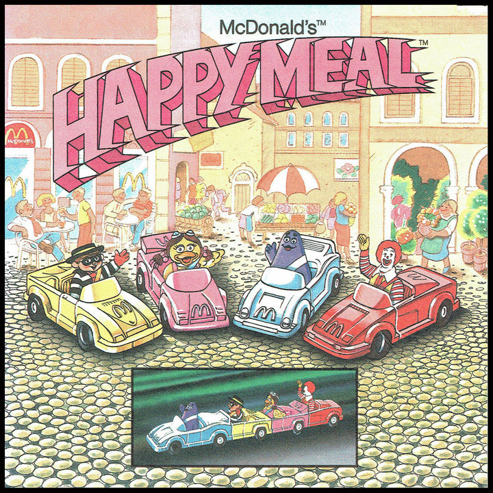 Netherlands, 1991/05, Happy Meal Set, Supermac’s - Connect-a-Car
