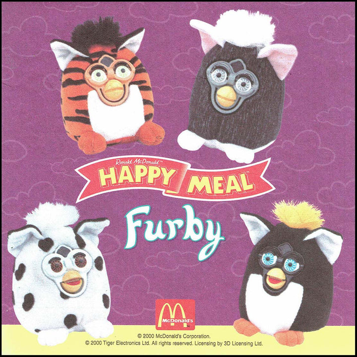Netherlands, 2000/08, Happy Meal set, Furby