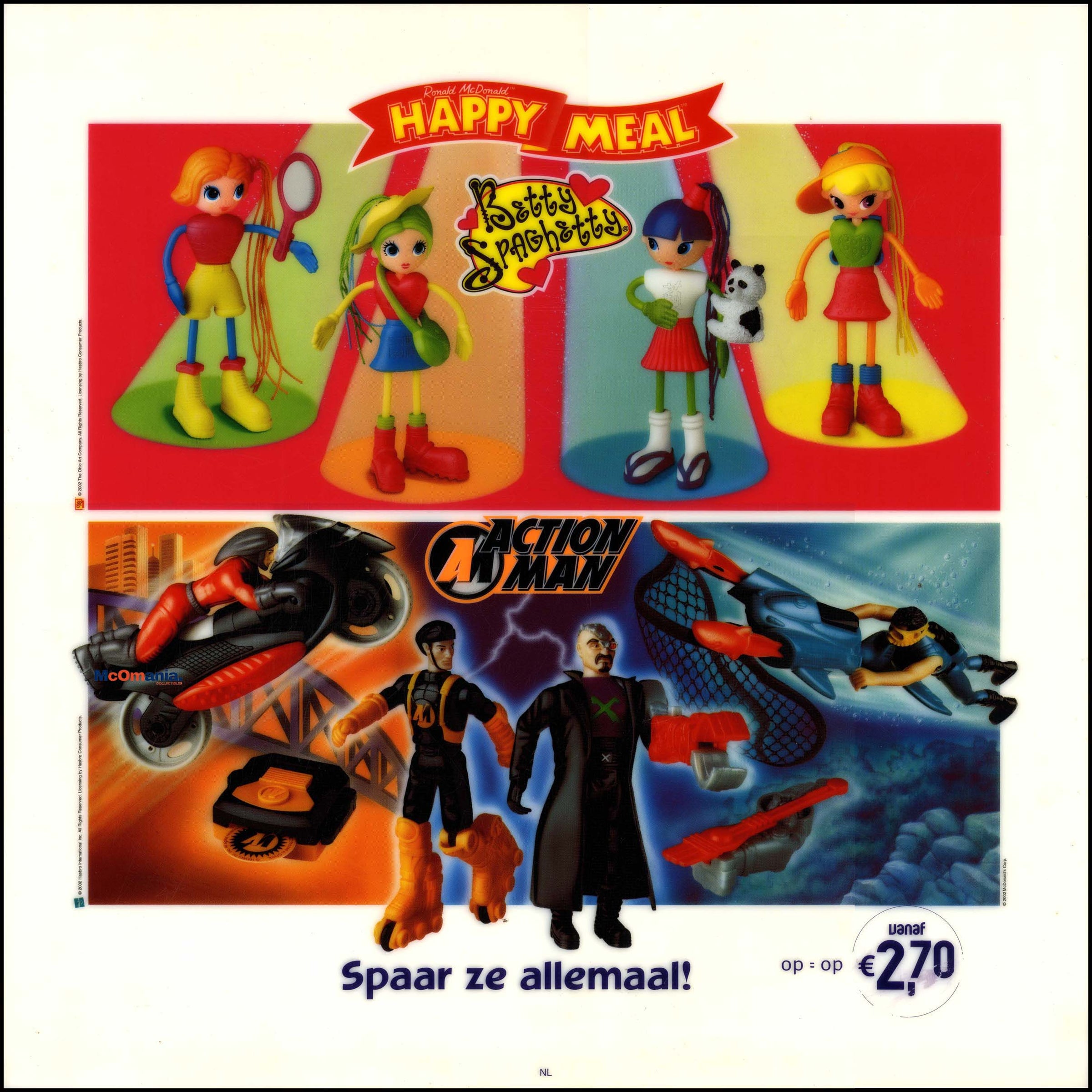 2002/04 Betty Spaghetty - Action Man