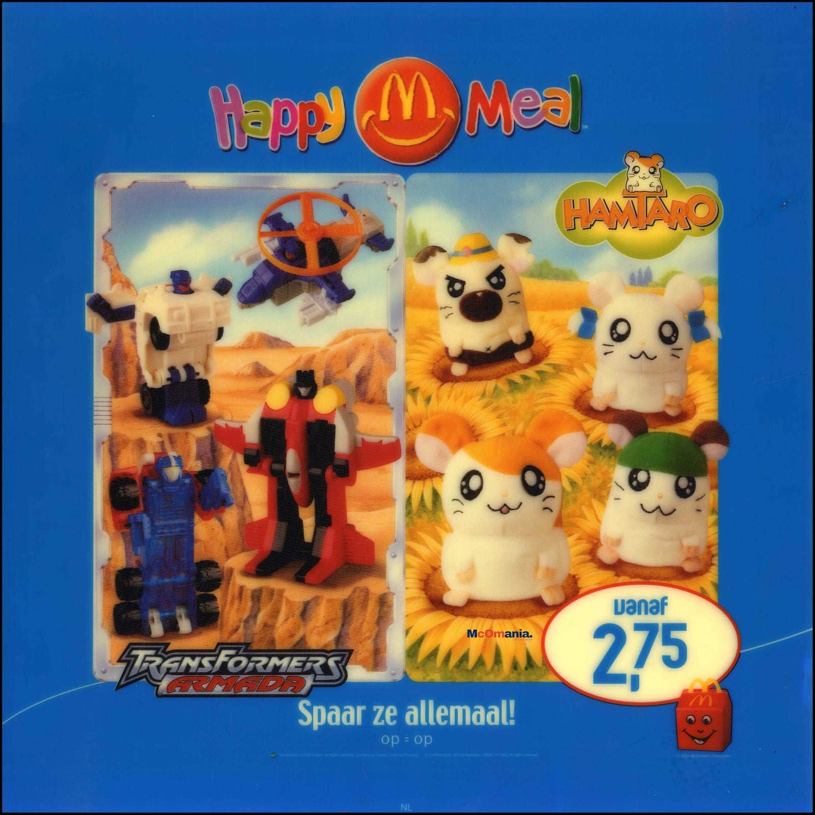 2003/11 Hamtaro - Transformers Armada