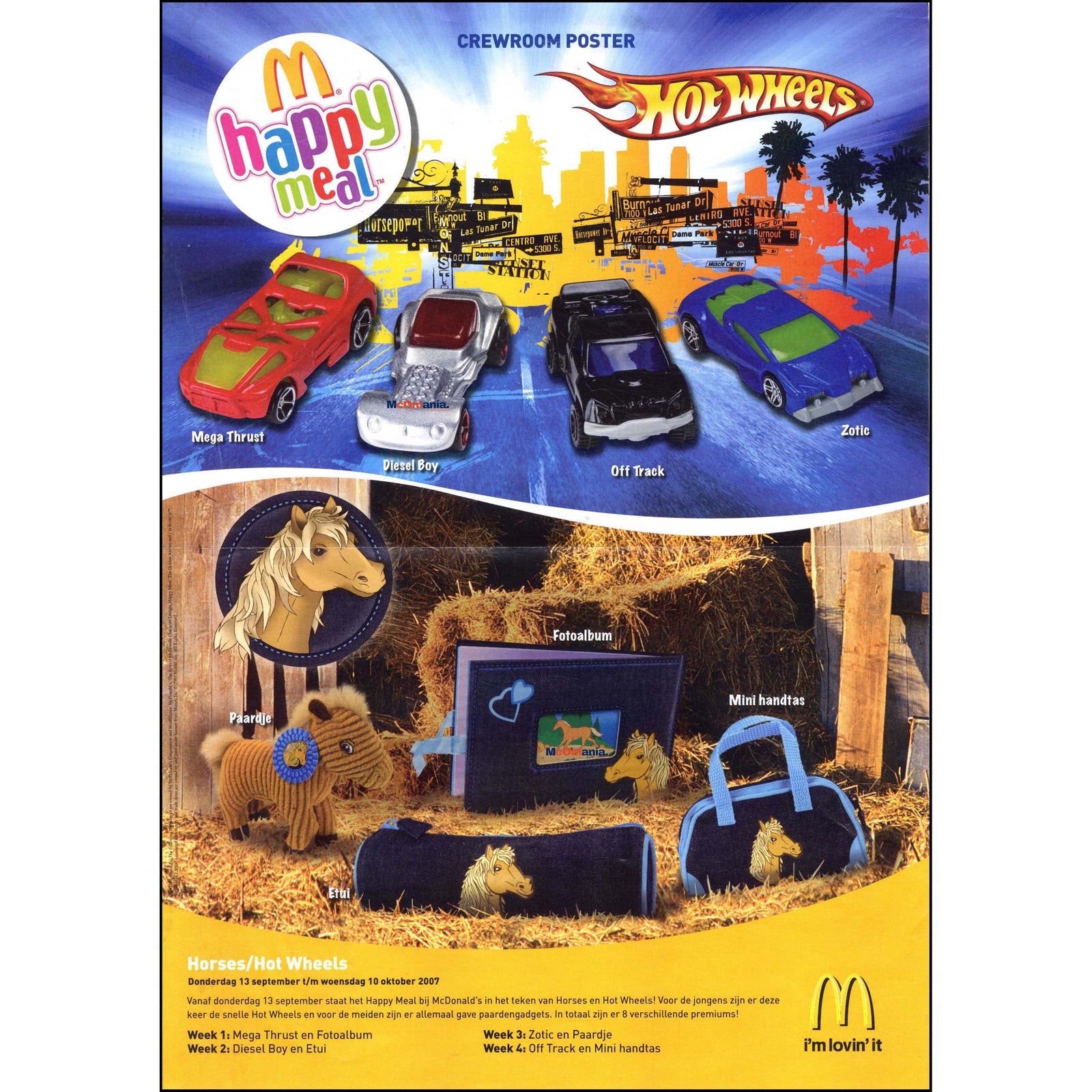 2007/09 Horses - Hotwheels