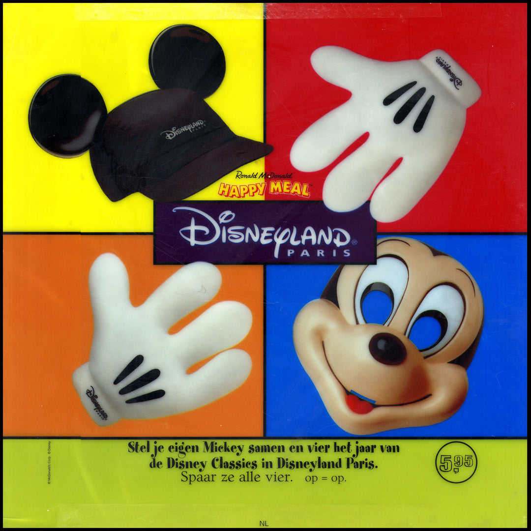 Netherlands, 1998/05, Translite, Disneyland Parijs