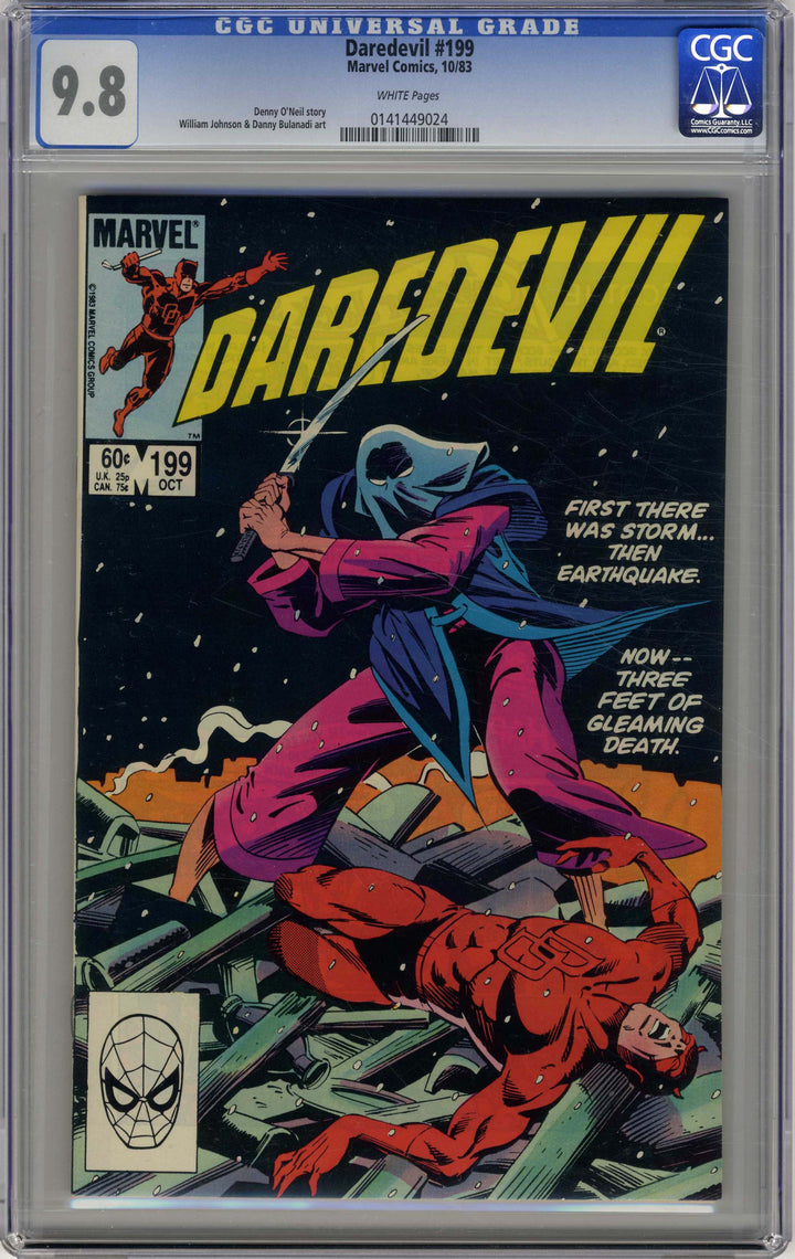 Daredevil (Marvel, 1964 series) #199, Direct edition, 10/1983
