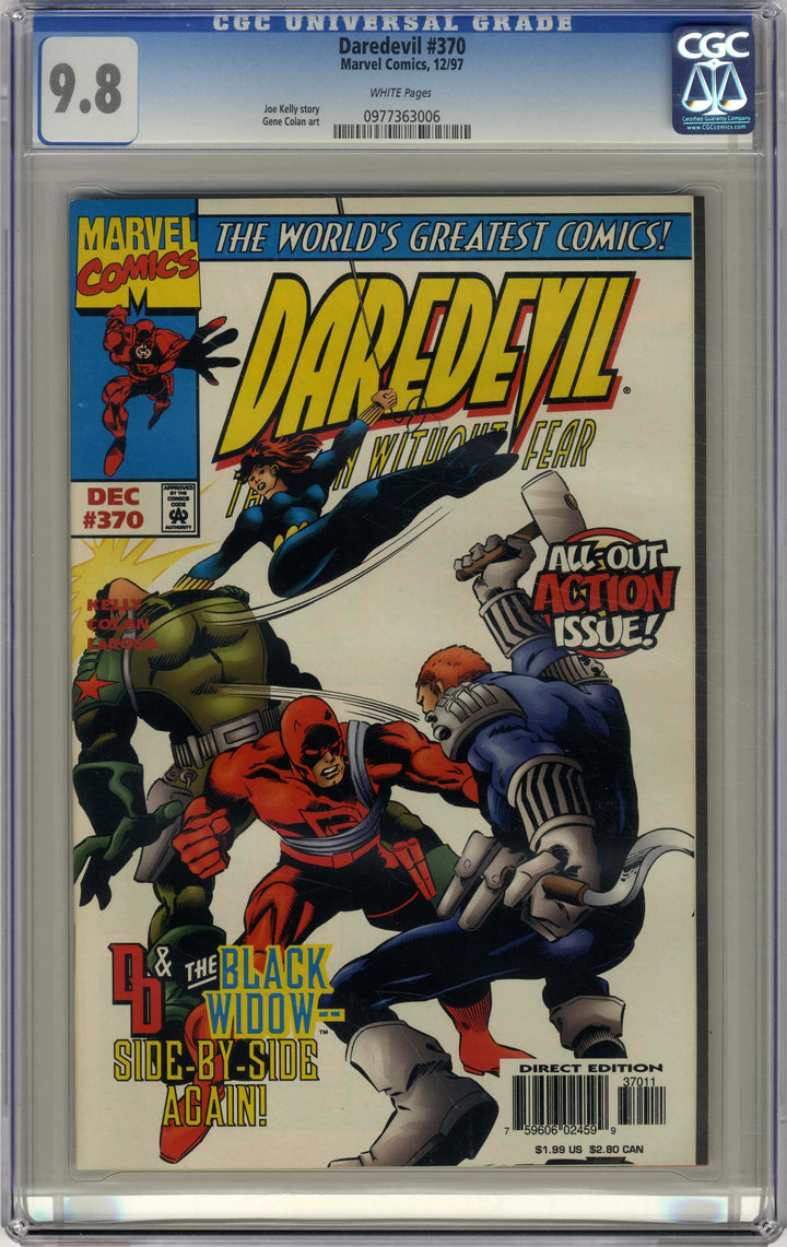 Daredevil (Marvel, 1964 series) #370, Direct edition, 12/1997