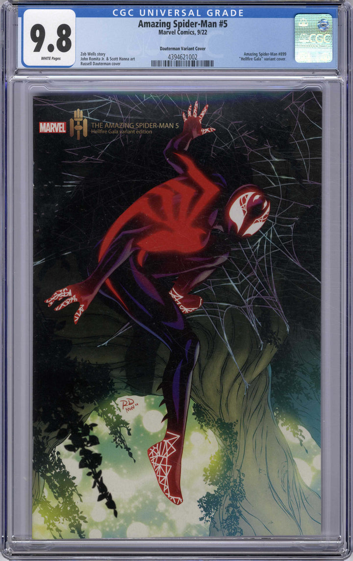Amazing Spider-man (Marvel, 2022 series) #5 (899), 9/2022, Dauterman variant cover