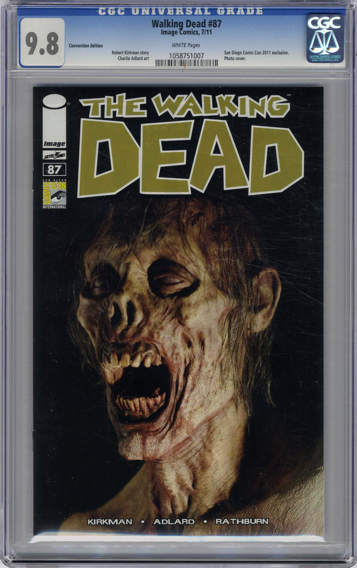 The Walking Dead (Image, 2003 series) 87, 7/2011, San Diego Comic Con