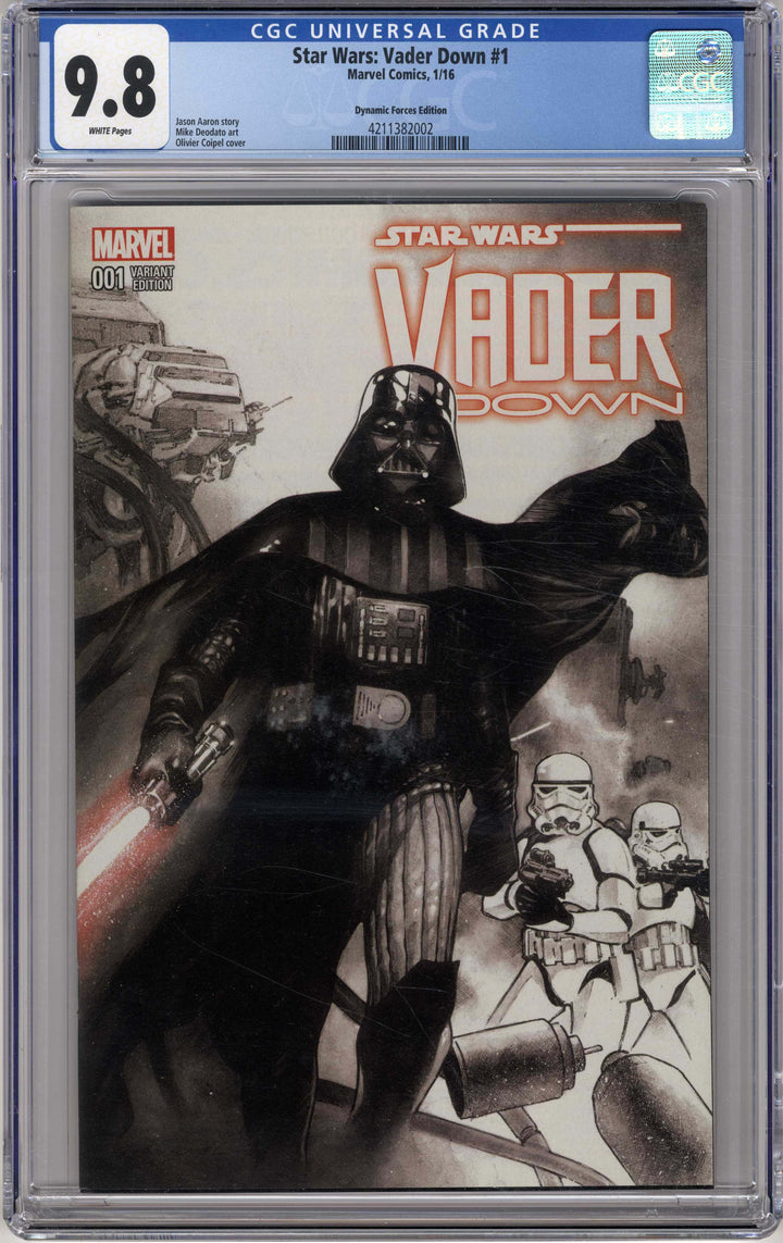 Star Wars: Vader Down (Marvel, 2016 series) 1, 1/2016, 1st Printing, Dynamic forces edition