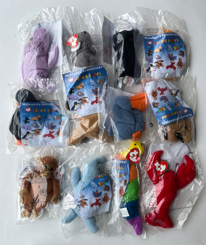 Germany, 1993/01, Happy Meal set, Beanie Babies