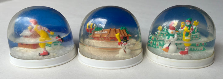 Germany, 1993/02, Happy Meal set, Schneekugeln