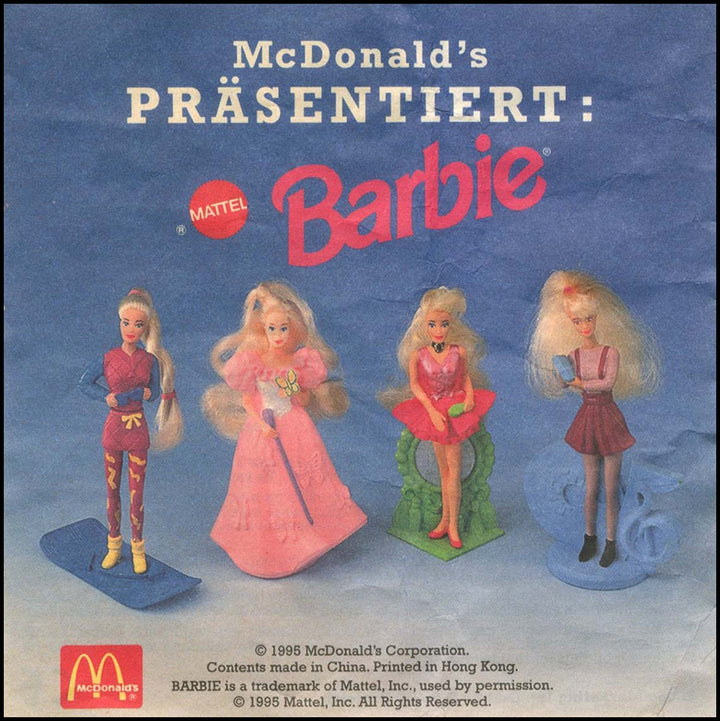Germany, 1995/02, Happy Meal set, Barbie