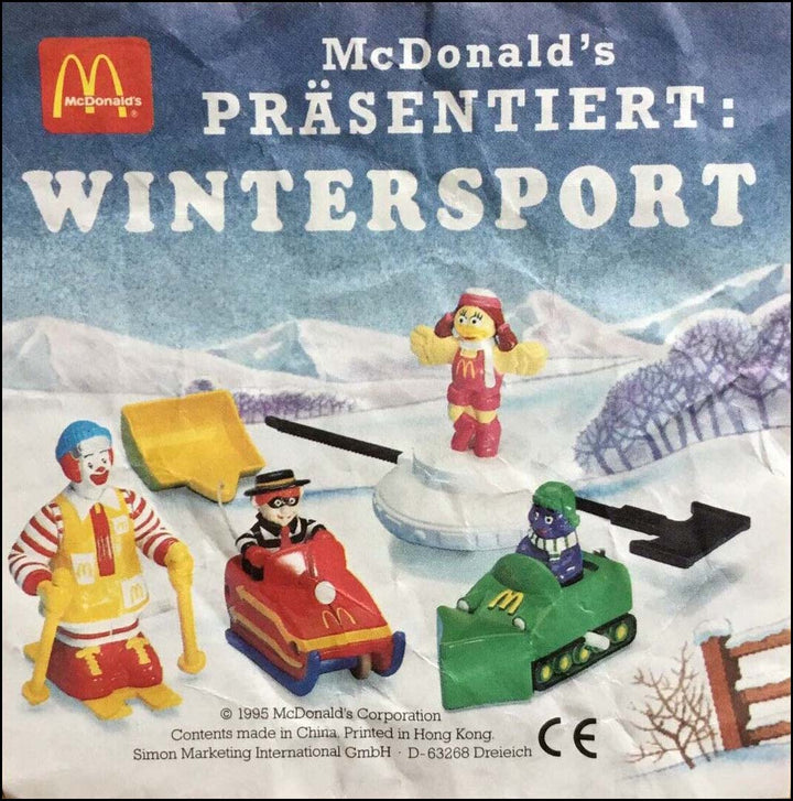Germany, 1995/03, Happy Meal set, Wintersport