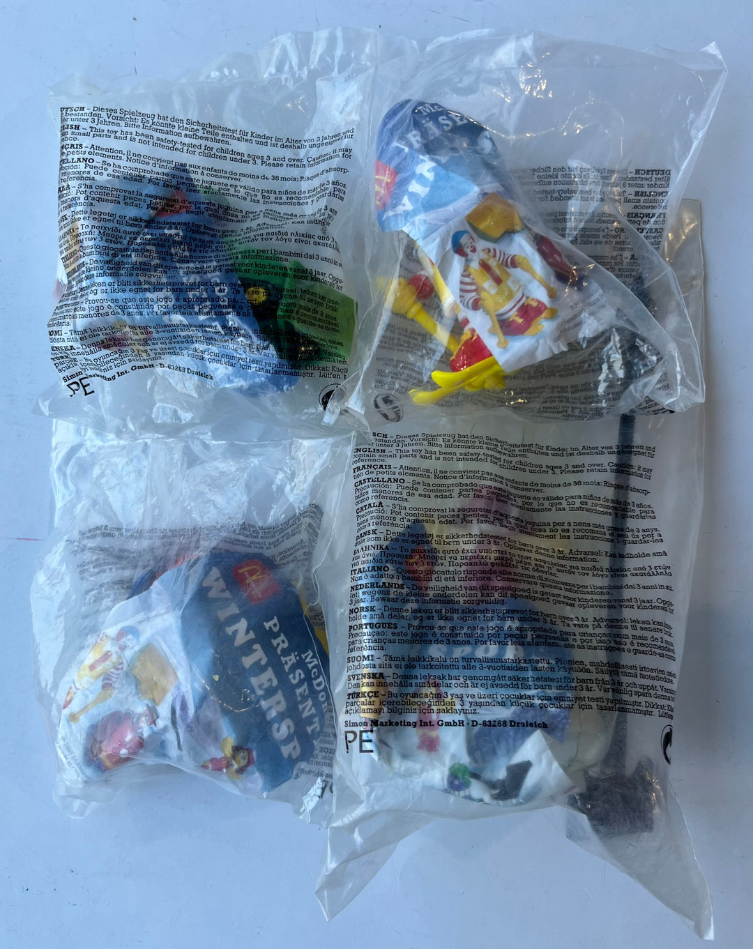 Germany, 1995/03, Happy Meal set, Wintersport