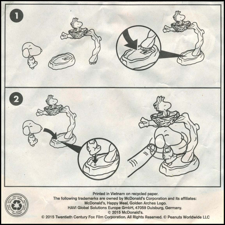 Germany, 2001/01, Happy Meal set, Peanuts der Film (Charlie Brown)