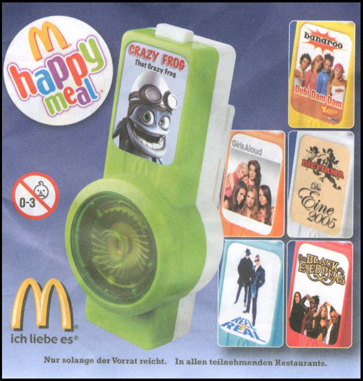 Germany, 2006/01, Happy Meal set, Musik