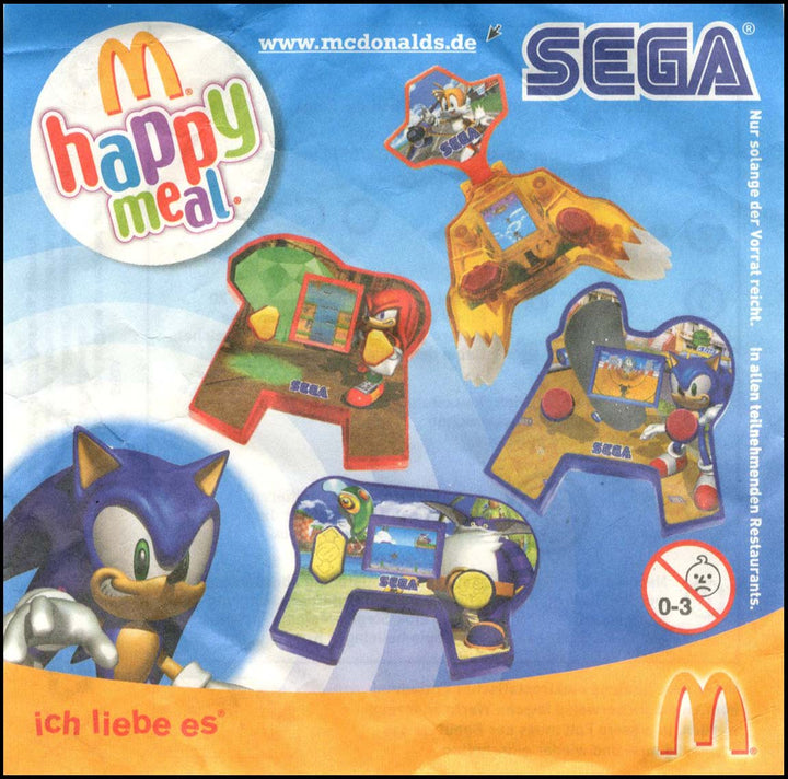 Germany, 2006/04, Happy Meal set, SEGA handheld games