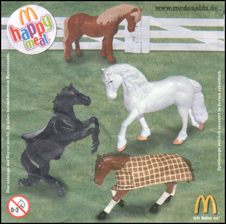 Germany, 2008/01, Happy Meal set, Pferde