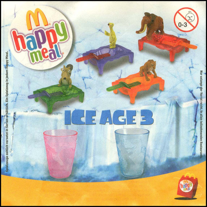 Germany, 2009/02, Happy Meal set, Ice Age III