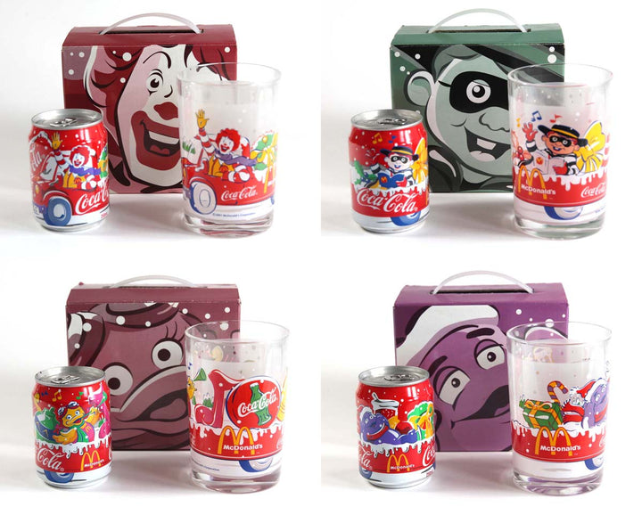 Hong Kong, 2001, McDonald's/Coca Cola Corporation, Chistmas promotional set