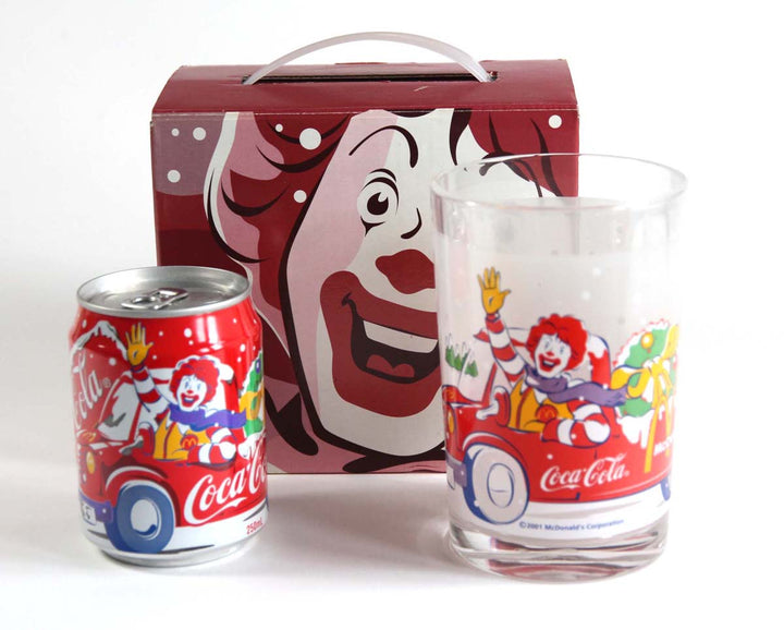 Hong Kong, 2001, McDonald's/Coca Cola Corporation, Chistmas promotional set