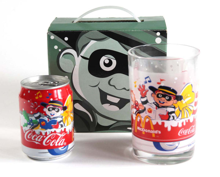 Hong Kong, 2001, McDonald's/Coca Cola Corporation, Chistmas promotional set