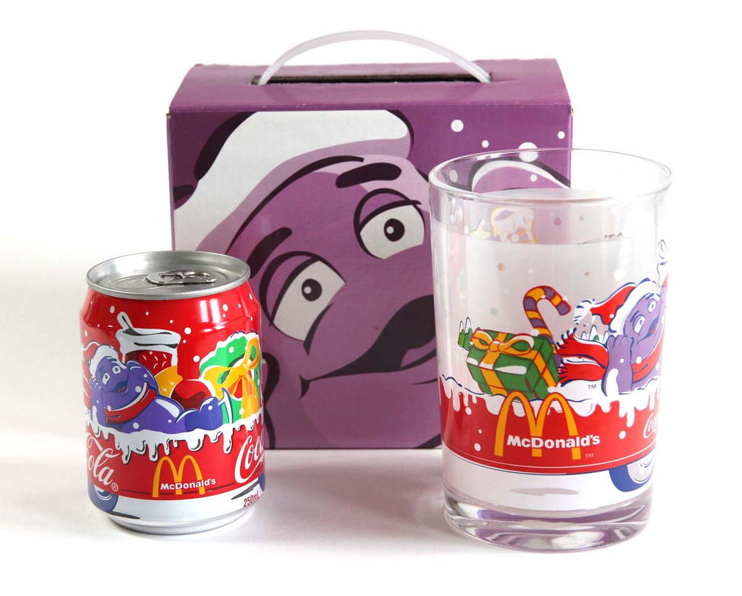 Hong Kong, 2001, McDonald's/Coca Cola Corporation, Chistmas promotional set