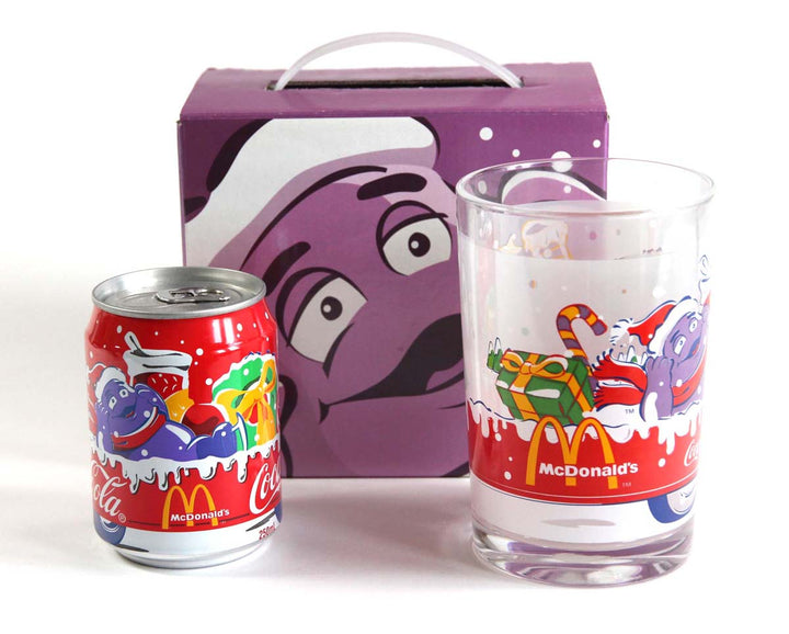 Hong Kong, 2001, McDonald's/Coca Cola Corporation, Chistmas promotional set