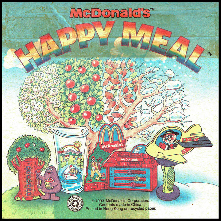 Netherlands, 1993/07, Happy Meal set, Weerstation