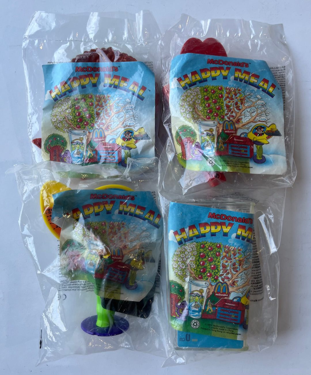 Netherlands, 1993/08, Happy Meal set, Weerstation