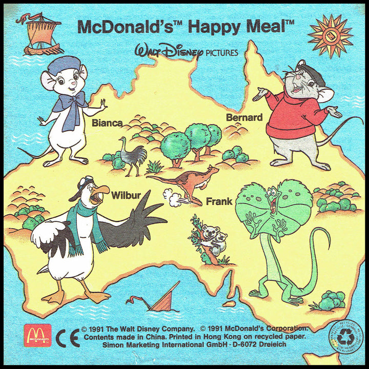 Netherlands, 1991/07, Happy Meal Set, De Reddertjes