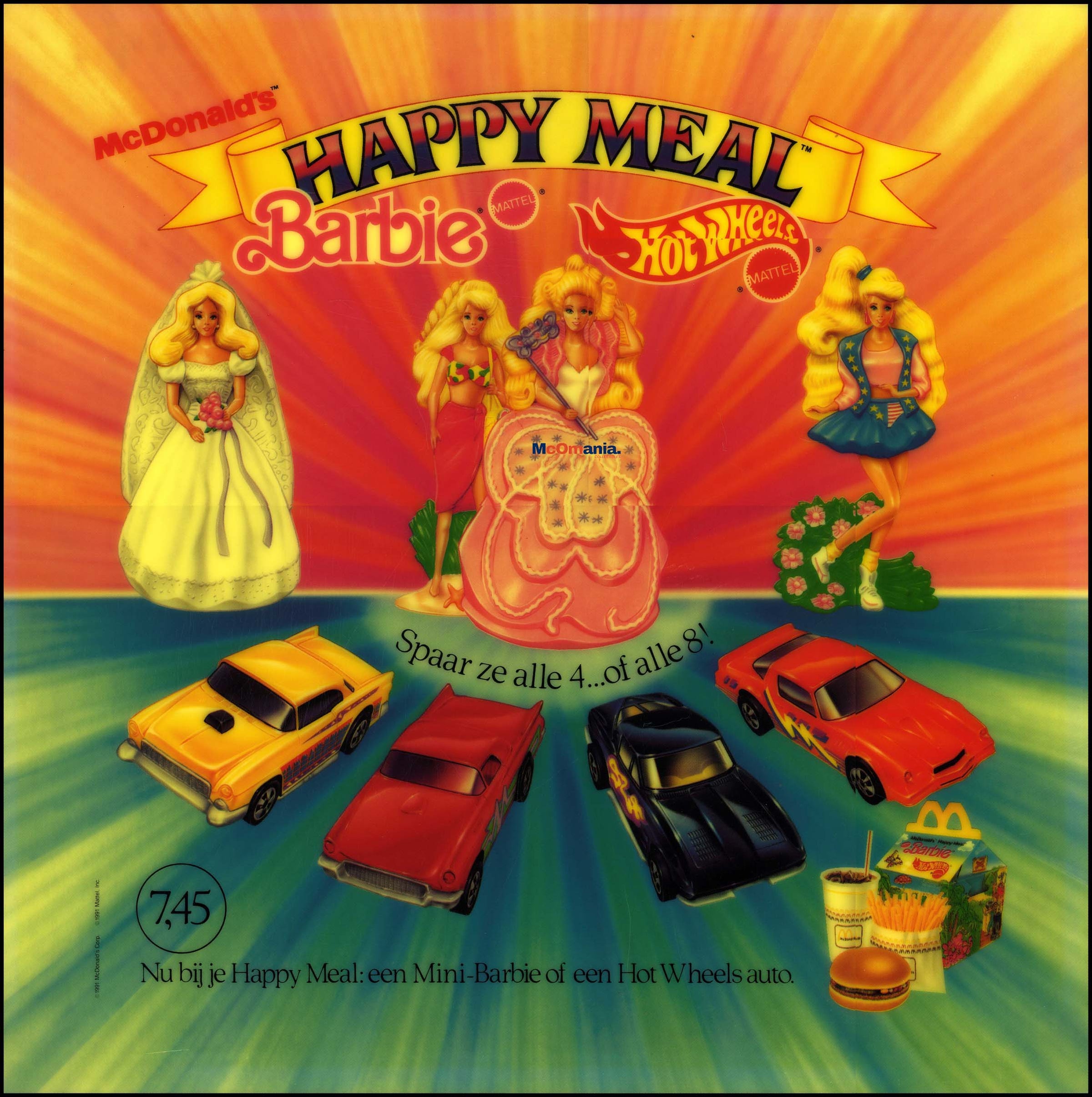 1992/01 Barbie - HotWheels