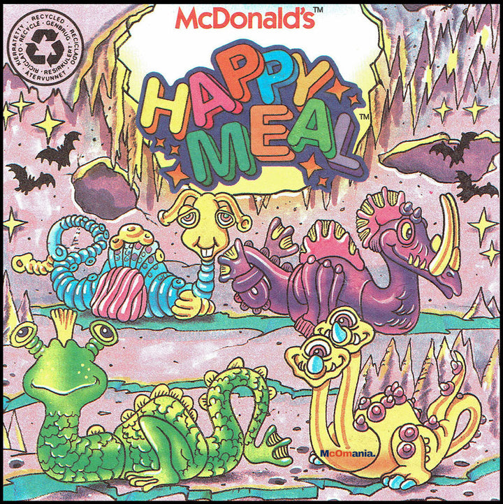 Netherlands, 1992/02, Happy Meal set, Monsters