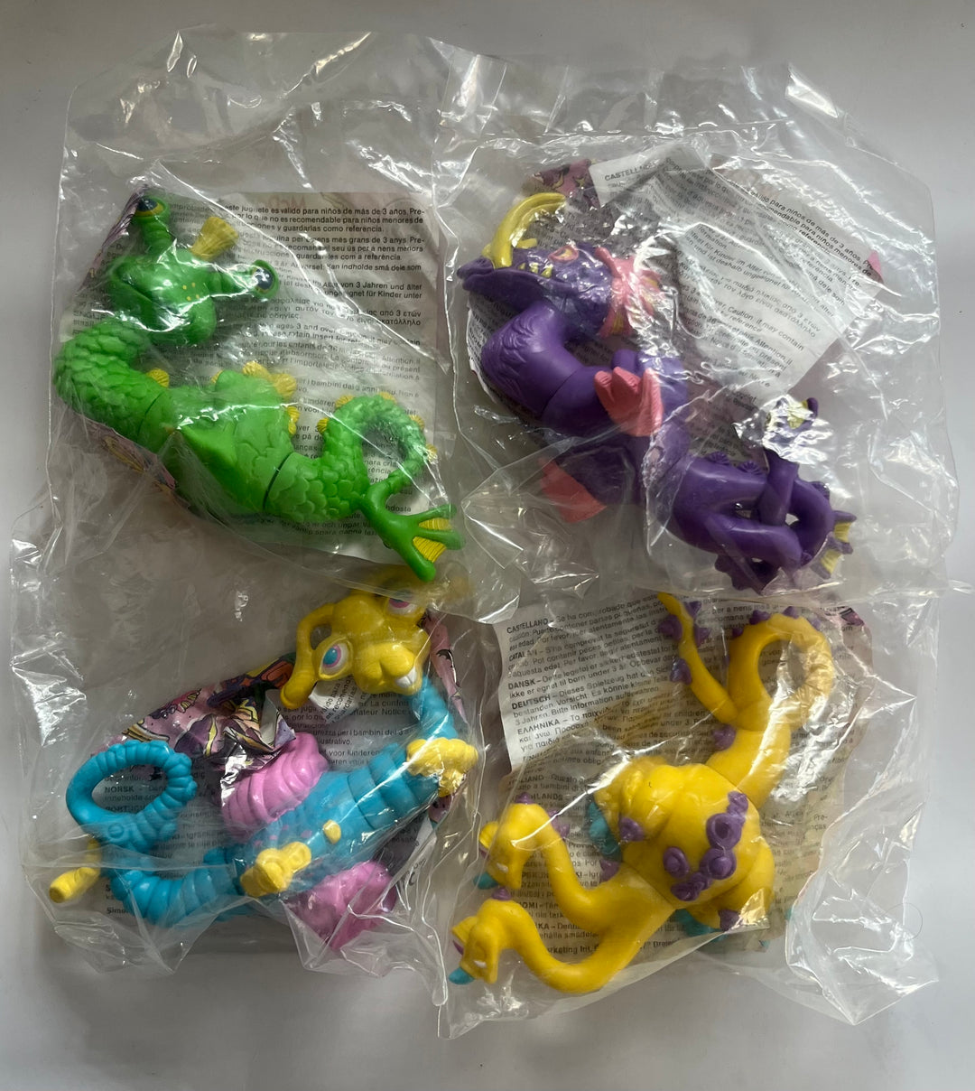 Netherlands, 1992/03, Happy Meal set, Monsters