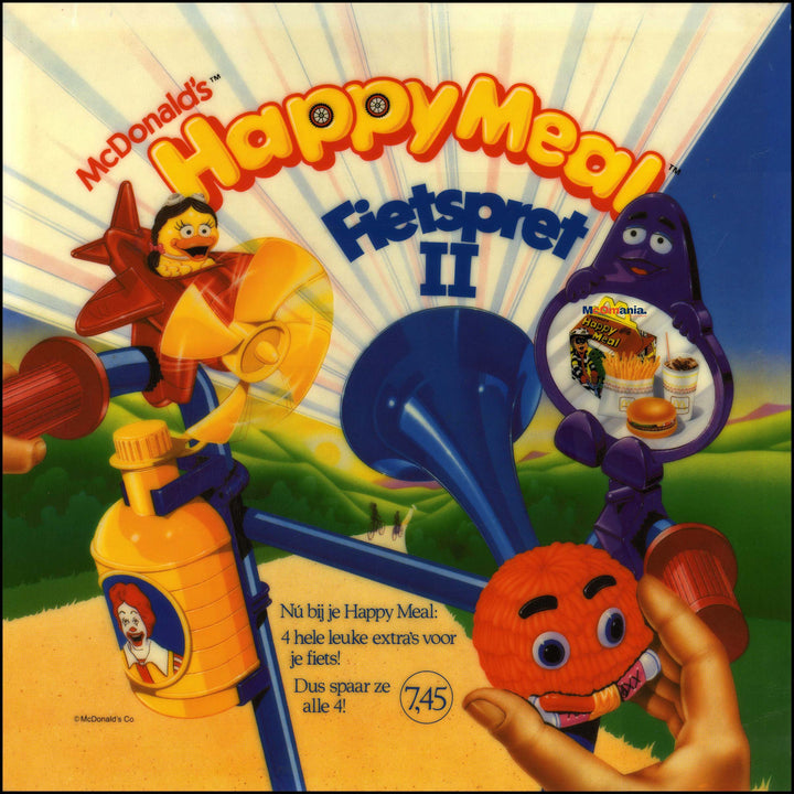 Netherlands, 1992/04, Happy Meal set, Fietspret
