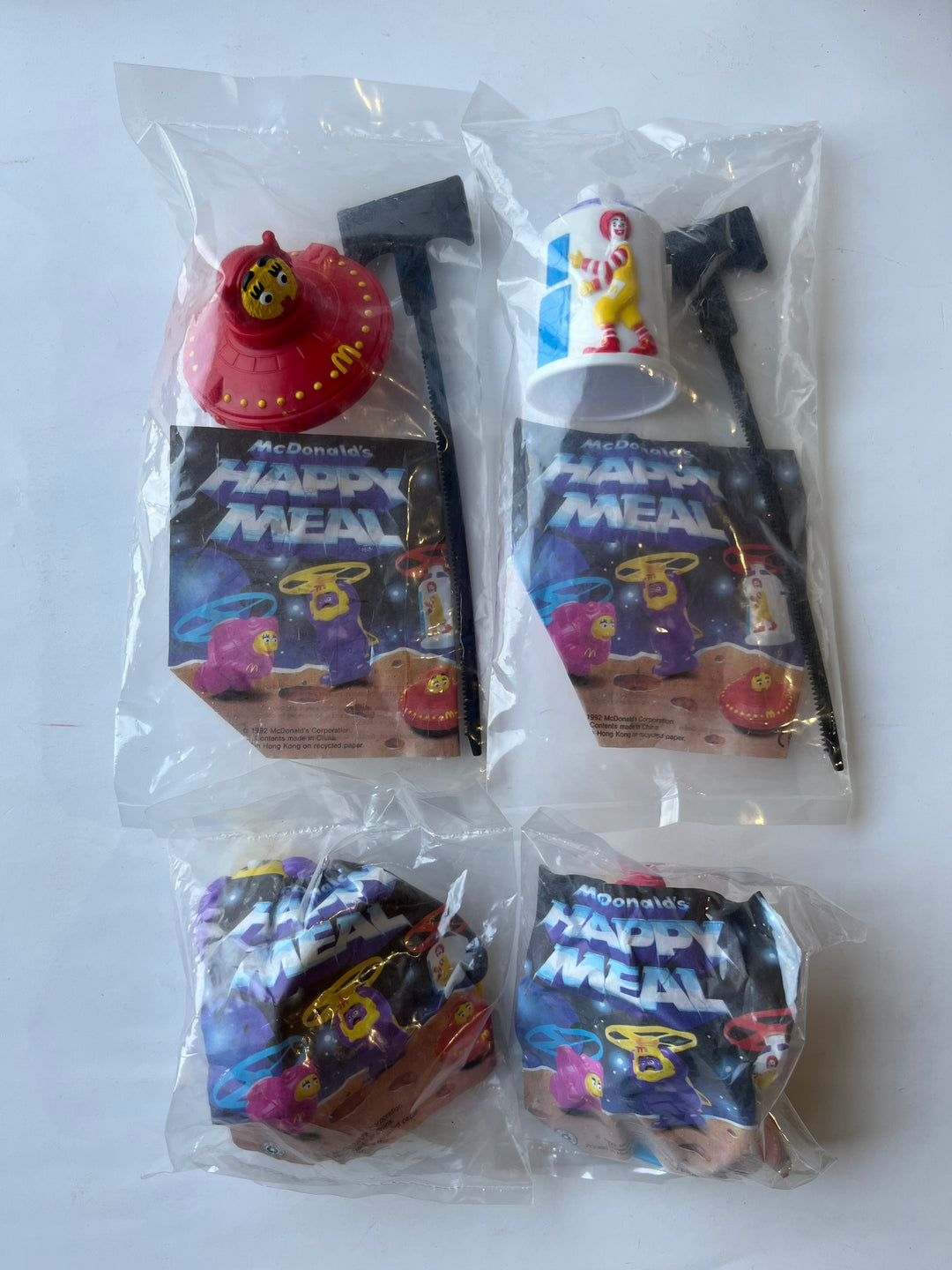 Netherlands, 1992/09, Happy Meal set, De Astronautjes