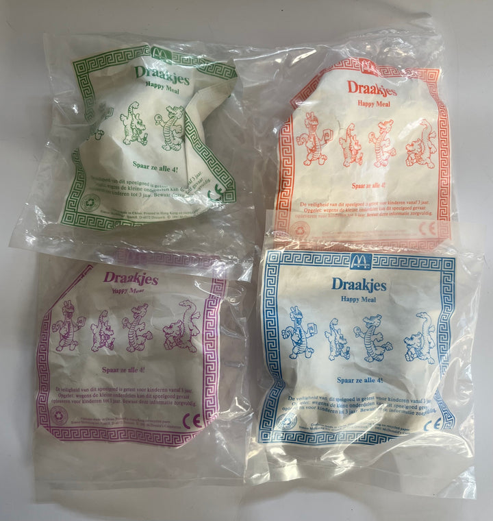 Netherlands, 1993/02, Happy Meal set, Chineese Draakjes