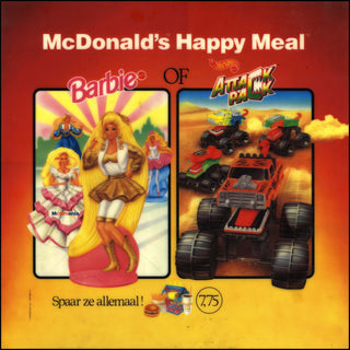 1993/06 Barbie/Attack Pack