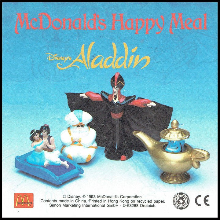 Netherlands, 1993/09, Happy Meal set, Aladdin