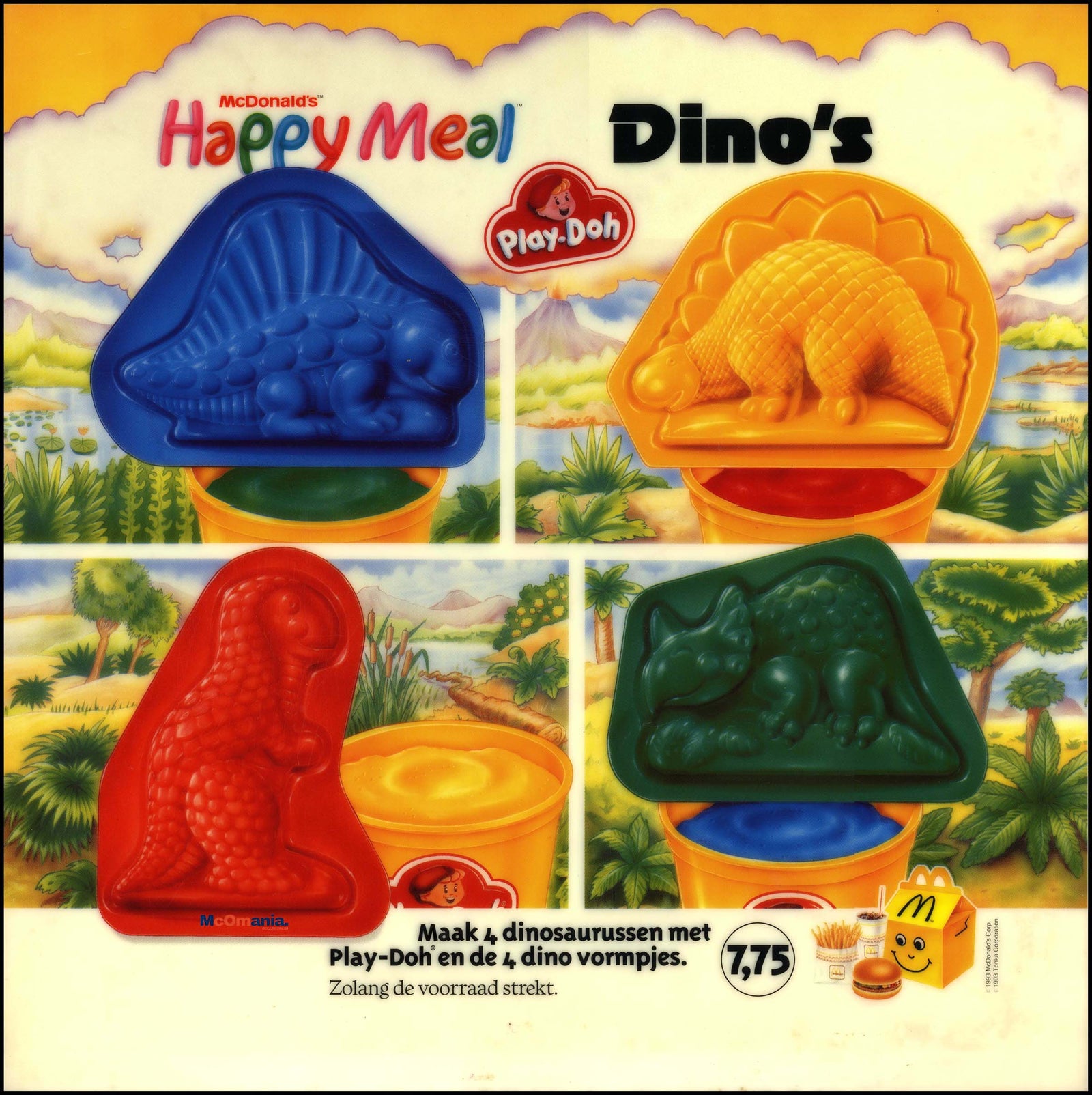 1994/01 Play Doh Dino II