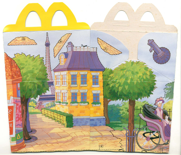 Netherlands, 1994/06, Happy Meal Boxes, The Aristocats