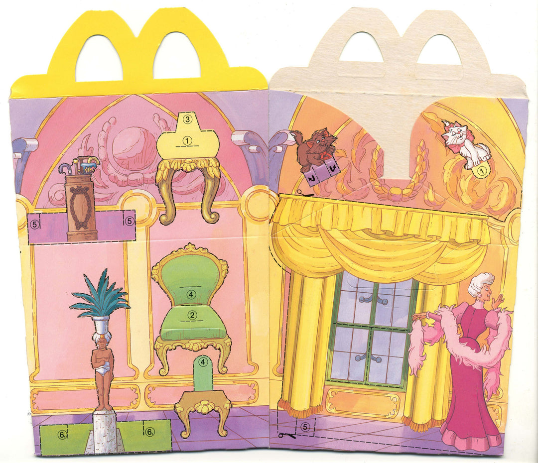 Netherlands, 1994/06, Happy Meal Boxes, The Aristocats