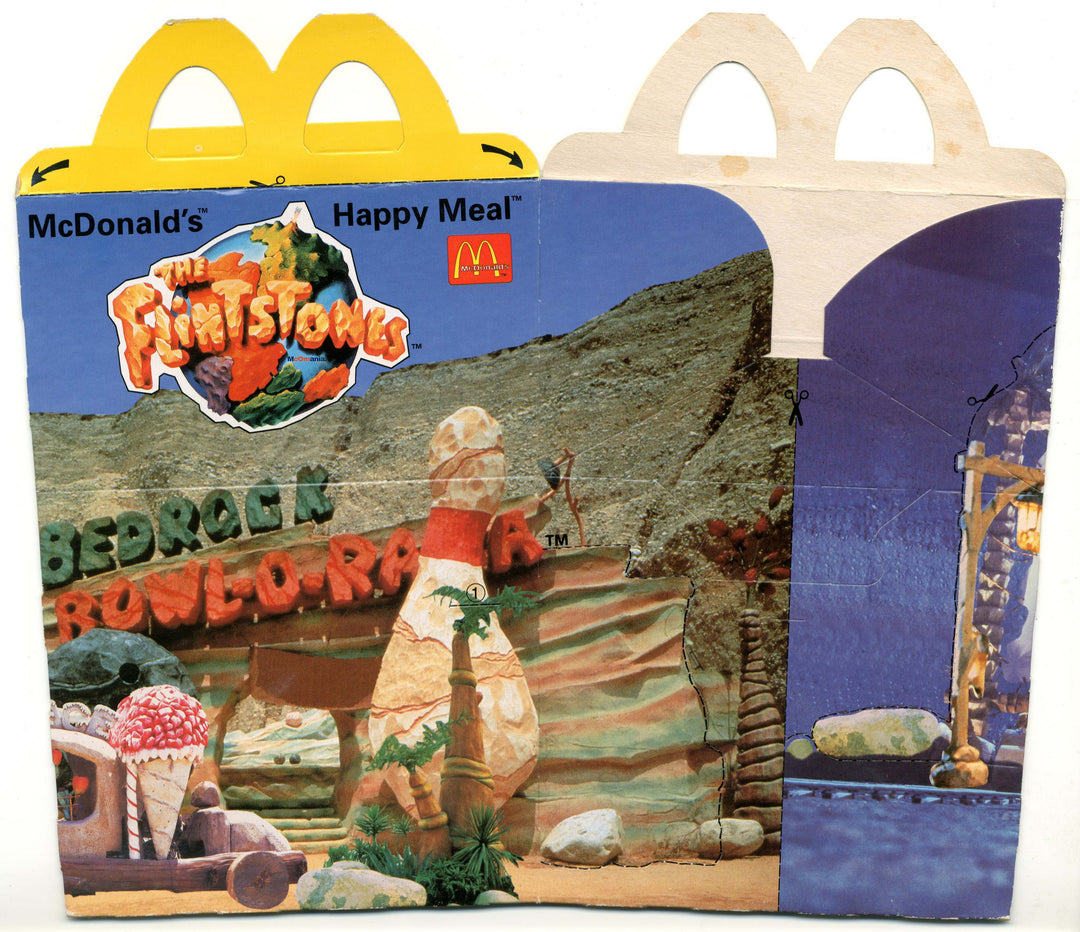 Netherlands, 1994/07, Happy Meal Boxes, The Flintstones,