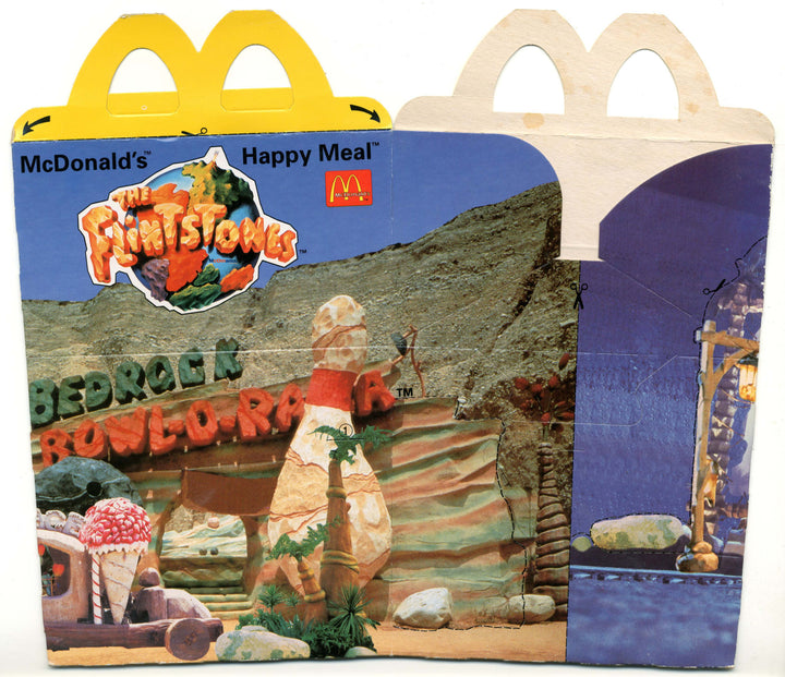 Netherlands, 1994/07, Happy Meal Boxes, The Flintstones,