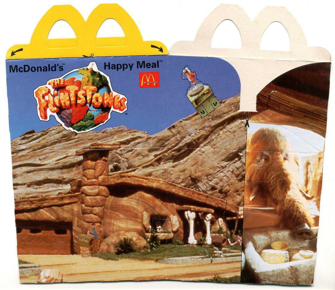 Netherlands, 1994/07, Happy Meal Boxes, The Flintstones,