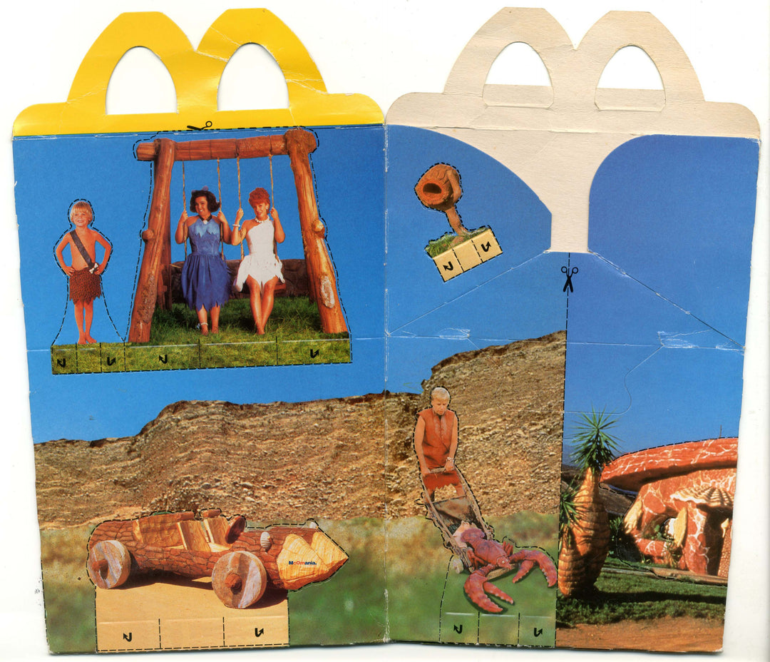 Netherlands, 1994/07, Happy Meal Boxes, The Flintstones,