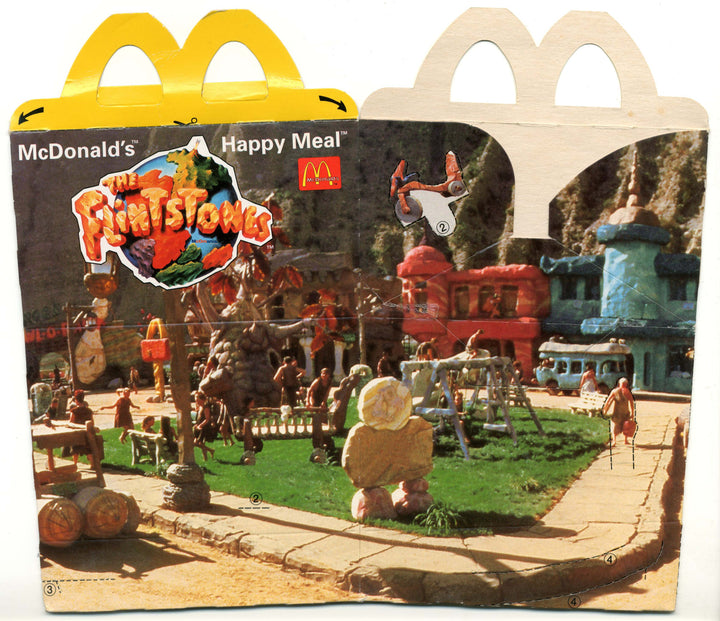 Netherlands, 1994/07, Happy Meal Boxes, The Flintstones,