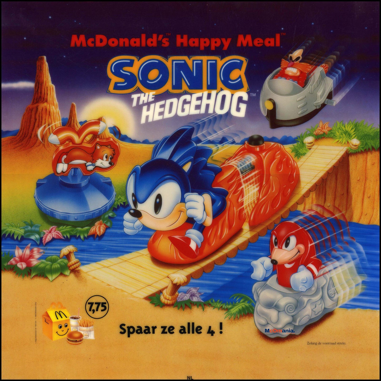 1995/02 Sonic de Hedgehog
