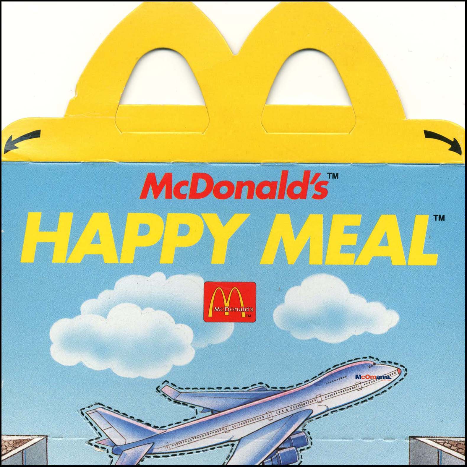 1995/03 McDonaldland vliegveld (boxes/bags)